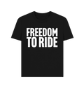 Black Printed T-shirt Front
