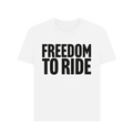 White Printed T-shirt Front