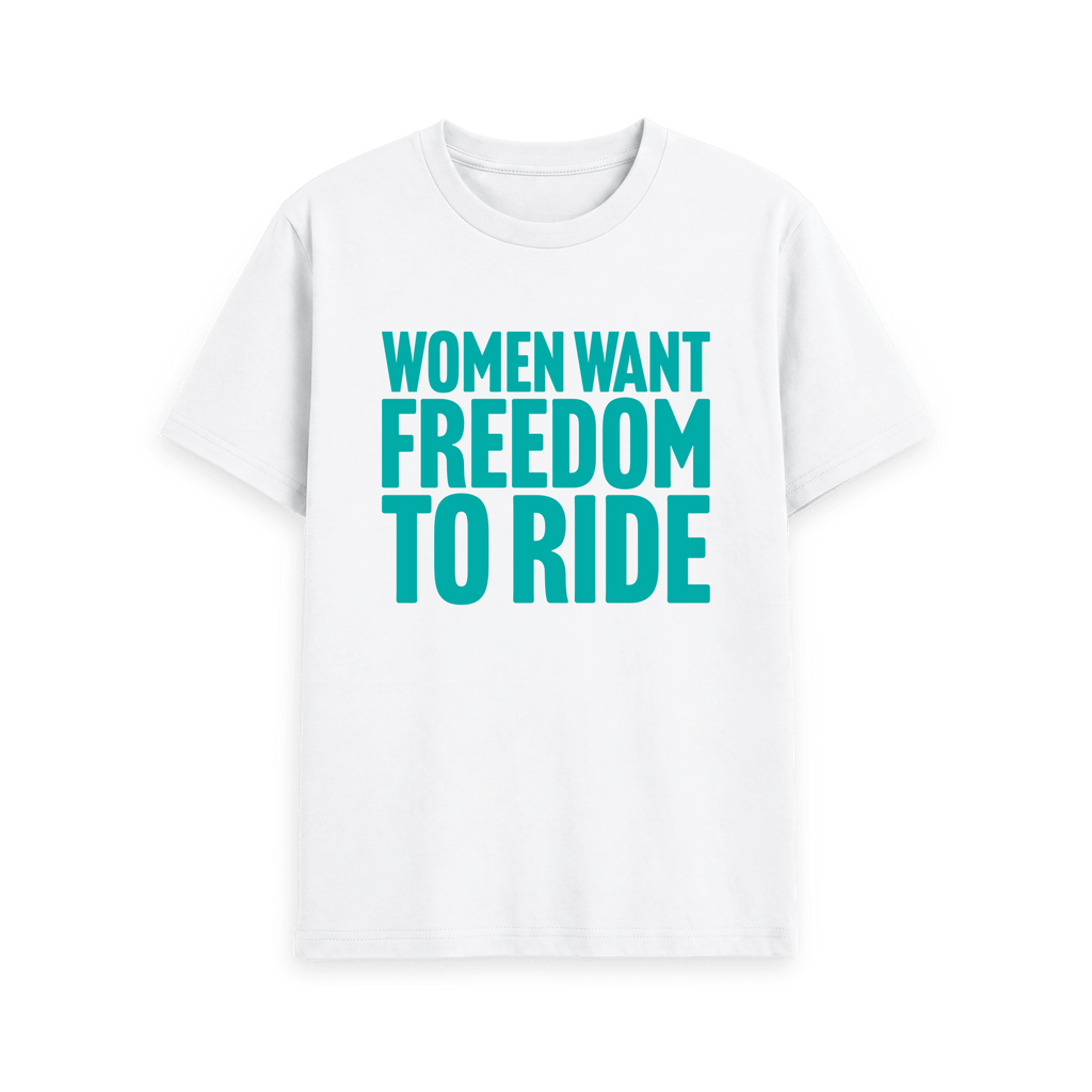 White Printed T-shirt Front