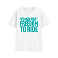 White Printed T-shirt Front
