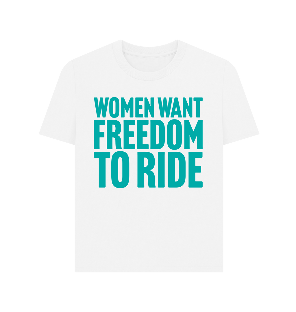 White Printed T-shirt Front