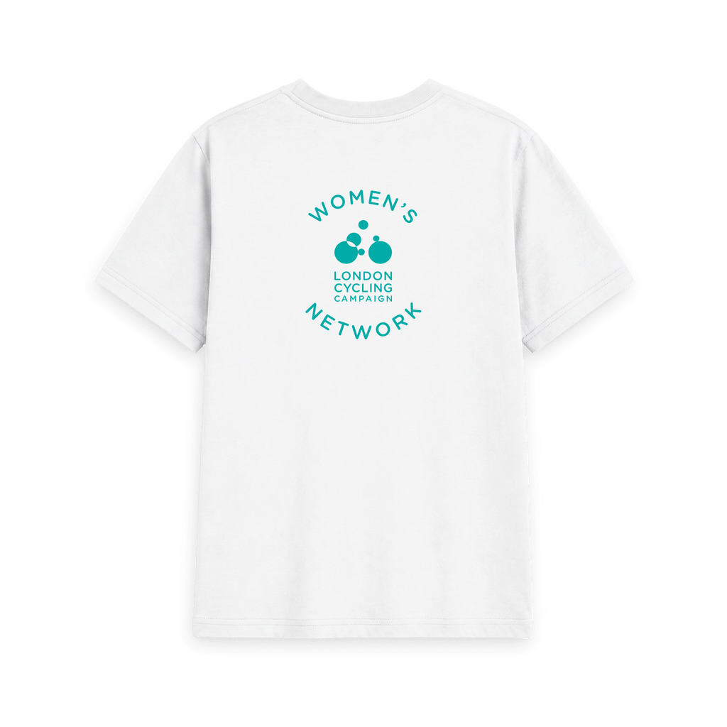 White Printed T-shirt Back
