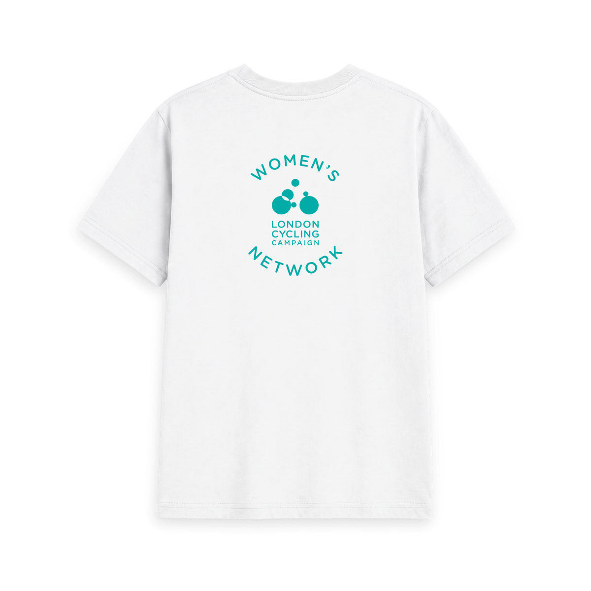 White Printed T-shirt Back