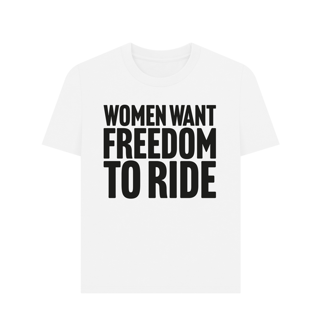 White Printed T-shirt Front