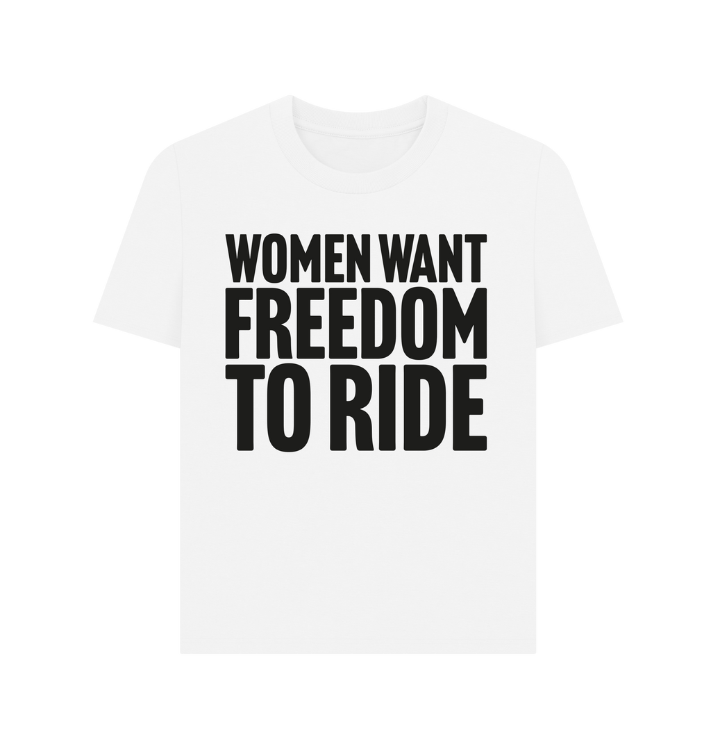 White Printed T-shirt Front
