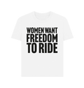 White Printed T-shirt Front