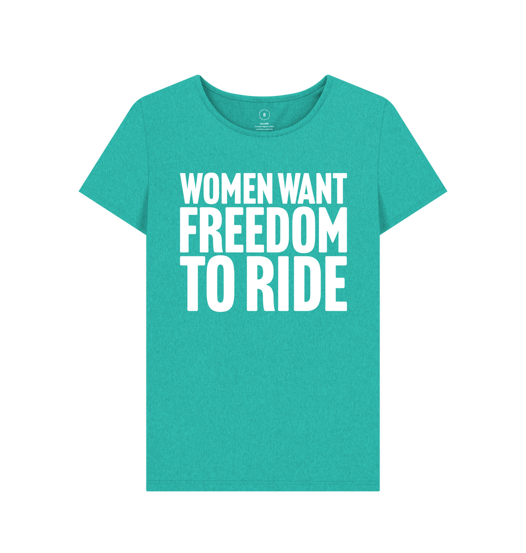 Seagrass Green Recycled Printed T-Shirt Front