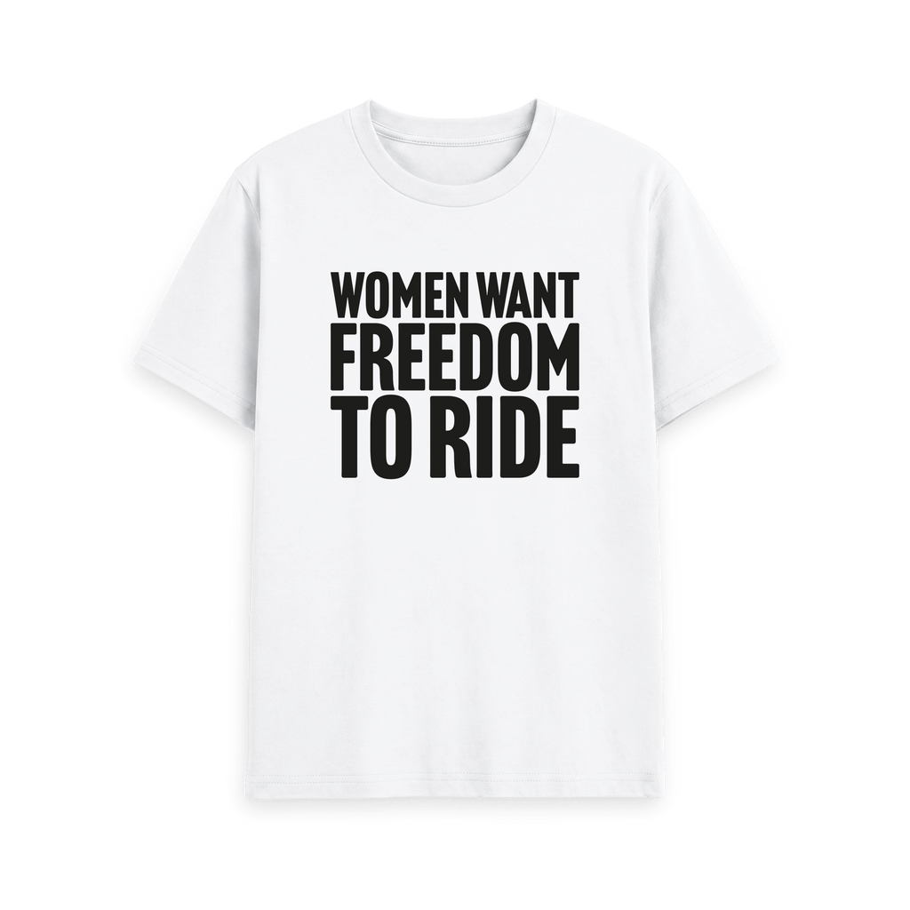 White Printed T-shirt Front