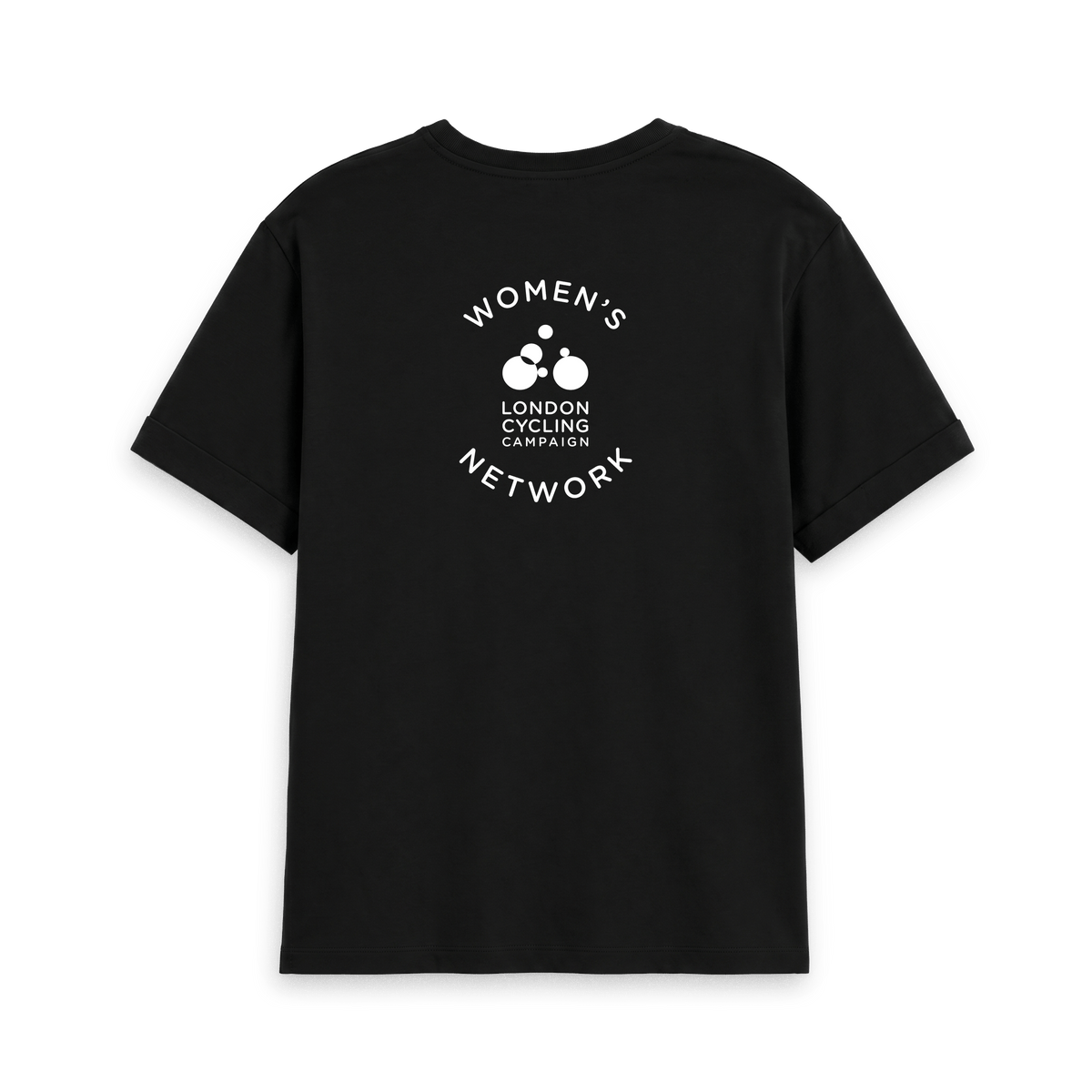 Black Printed T-shirt Back