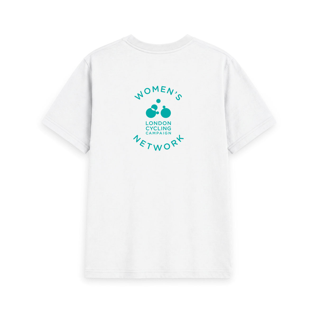White Printed T-shirt Back