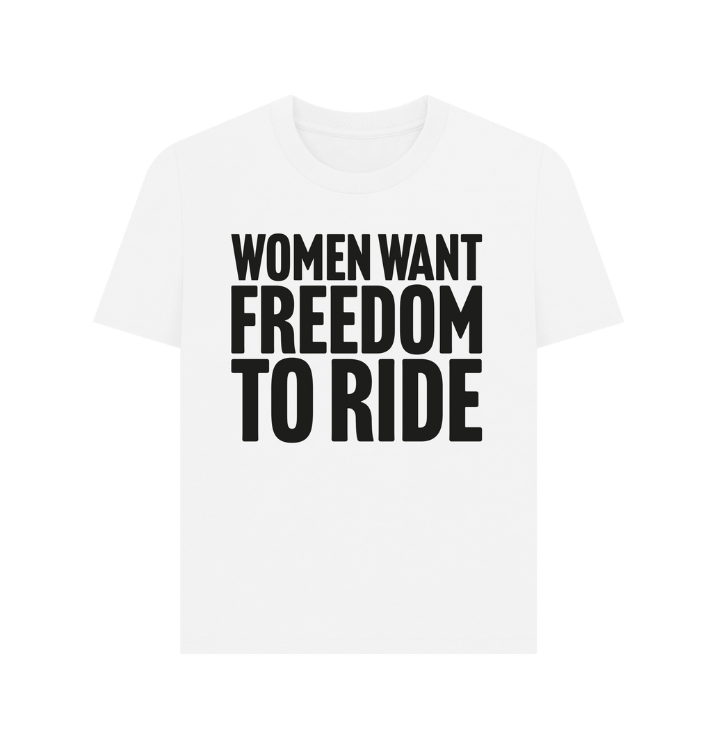 White Printed T-shirt Front
