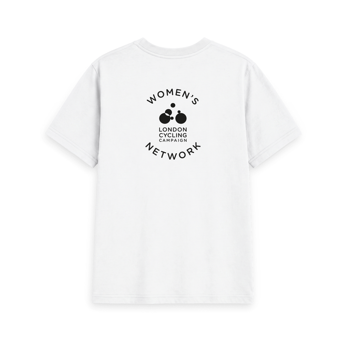 White Printed T-shirt Back