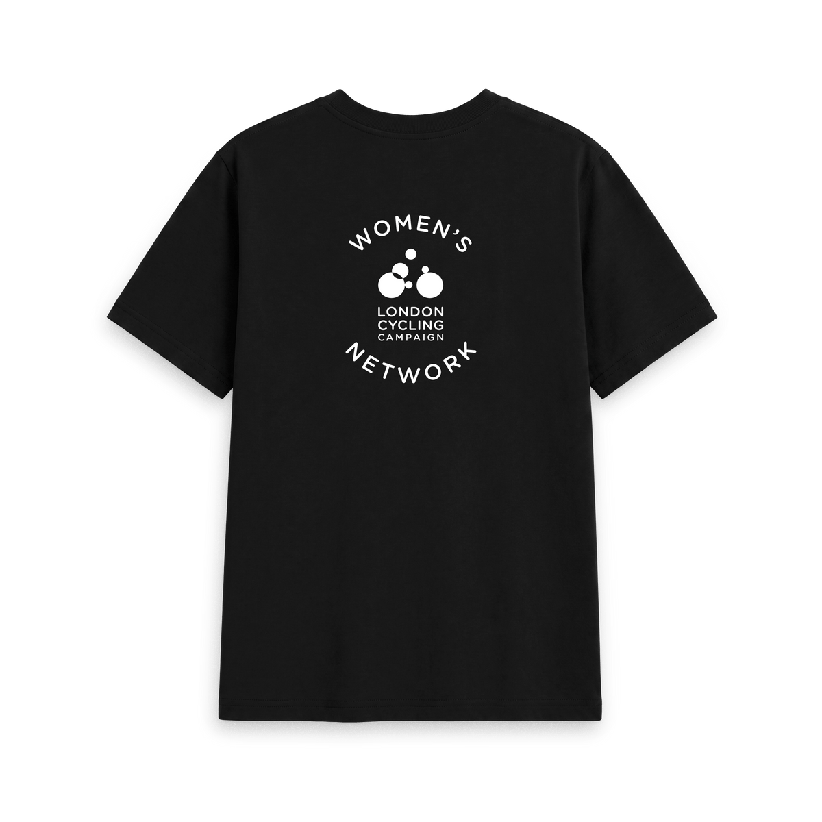 Black Printed T-shirt Back